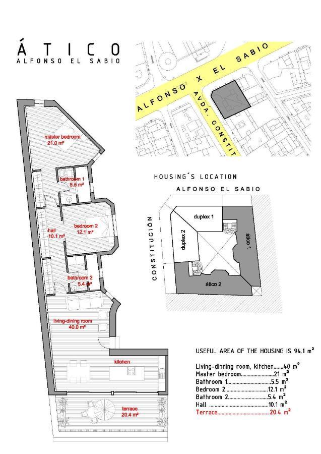 Apartamentos Alfonso X Аликанте Экстерьер фото